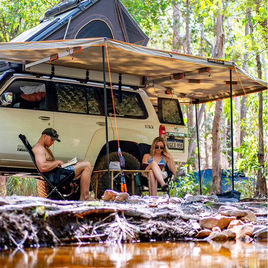 Tie Gear Awning 6 Pack – Guy Ropes + Soft Springs