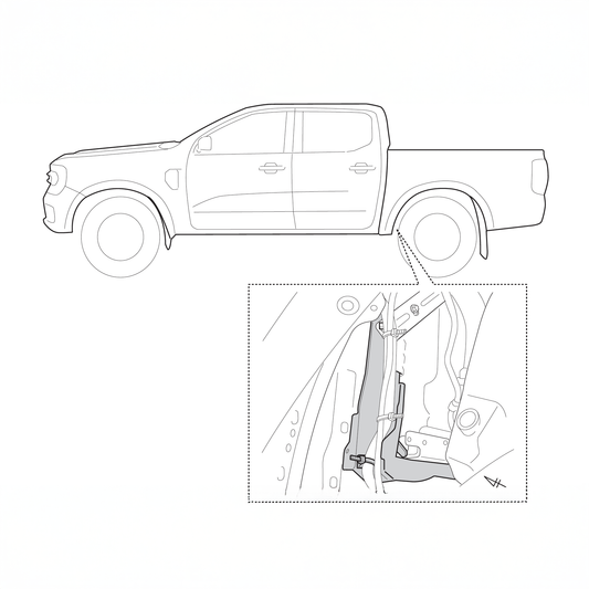 Maxliner Tub Load Bracket (J-Brace)