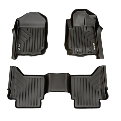 Isuzu D-MAX 5 Piece Tub Liner & Floor Mat Pack (2021+)