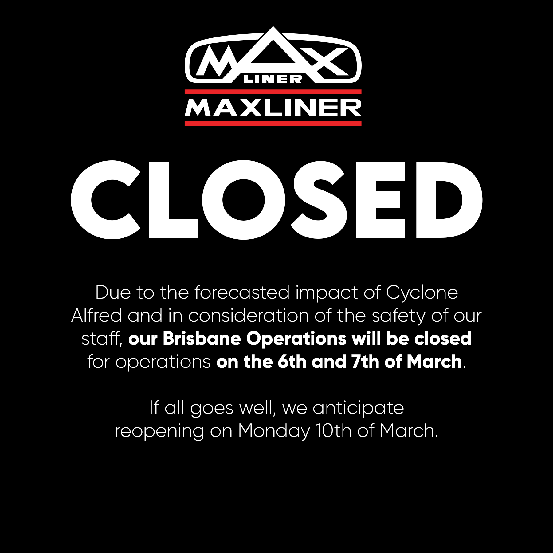 Brisbane Closed